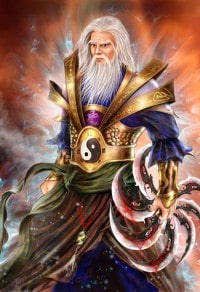 胡杨一叶间